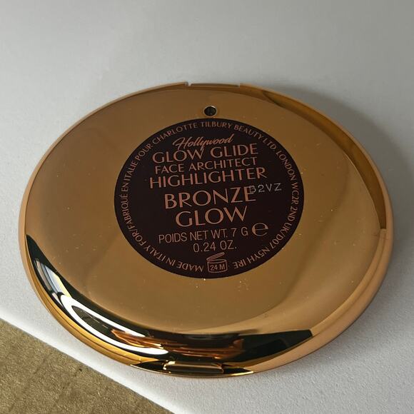 NWT Charlotte Tilbury Glow Glide Face Architect Highlighter Bronze Glow - Picture 5 of 7
